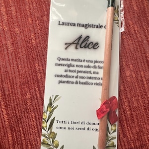 Alice heeft een foto van de aankoop toegevoegd