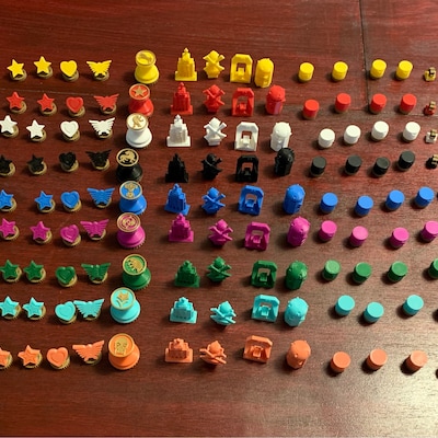 Scythe XXL Player Set for All Factions 207 Deluxe 3D Components - Etsy