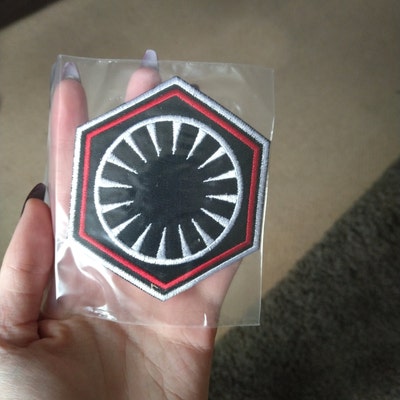 First Order White, Red and Black Uniform Patch Star Wars: the Force ...