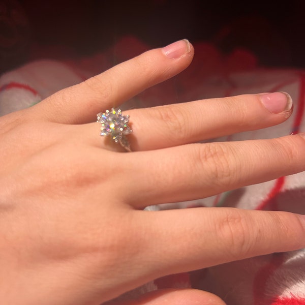 3.75CT Classic Oval Wedding Ring Set, Engagement Ring, Promise Ring ...