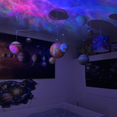 Solar System Planet Mobile Ceiling Decor - Etsy UK