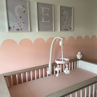 Swan Princess Prints Swan Nursery Decor Girls Bedroom Wall - Etsy