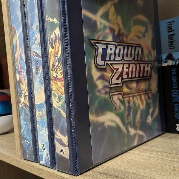 pokemon sword and shield card binder TCG Pokemon & Binder Stickers PVC materials Pokémon Sword & Shield 12.5