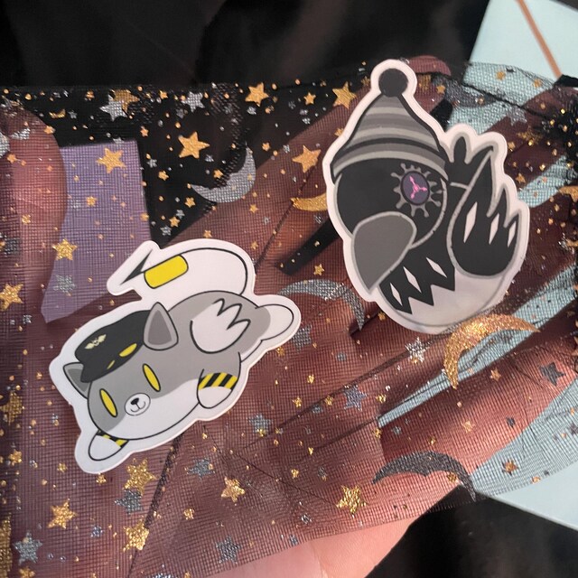 Murder Drones N Dog Plush Sticker Canada