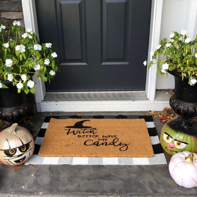 Joy At Your Door With Trendy Doormats by ThankfulLady on Etsy