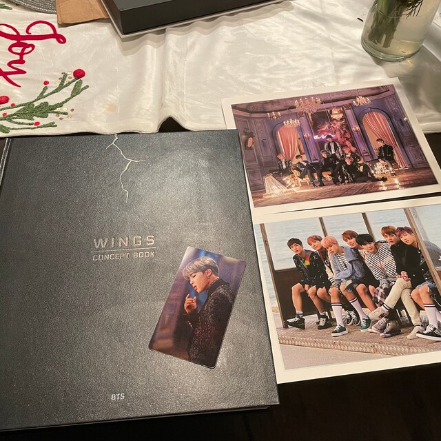 BTS Members Concept Book Limited Edition With 1 Random Lenticular