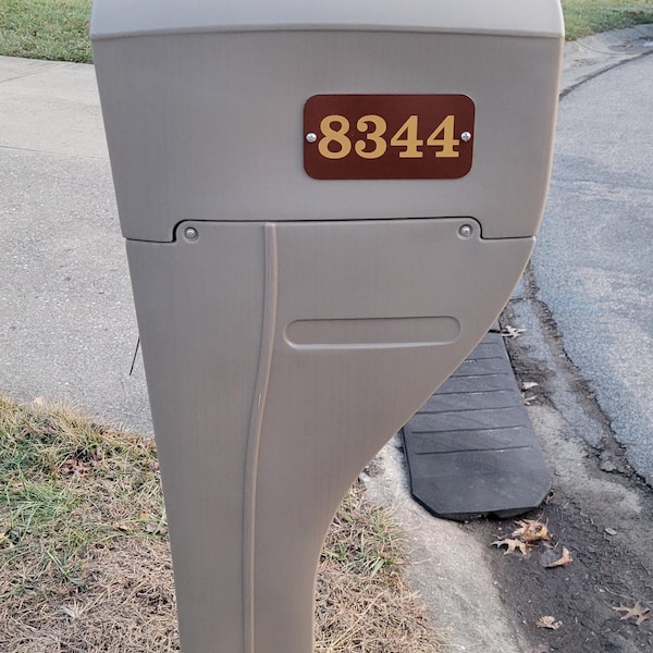 8x4 Reflective Custom Address Sign - Etsy