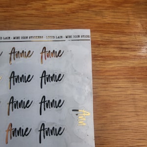 Annie added a photo of their purchase