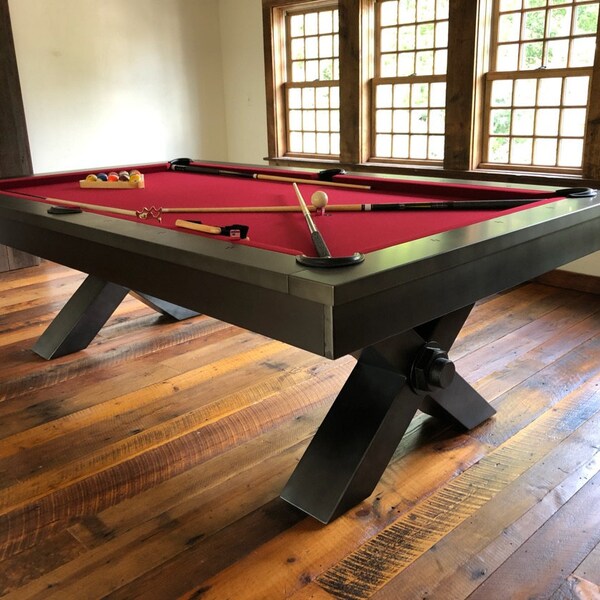 8' Metal Vox Pool Table - Etsy