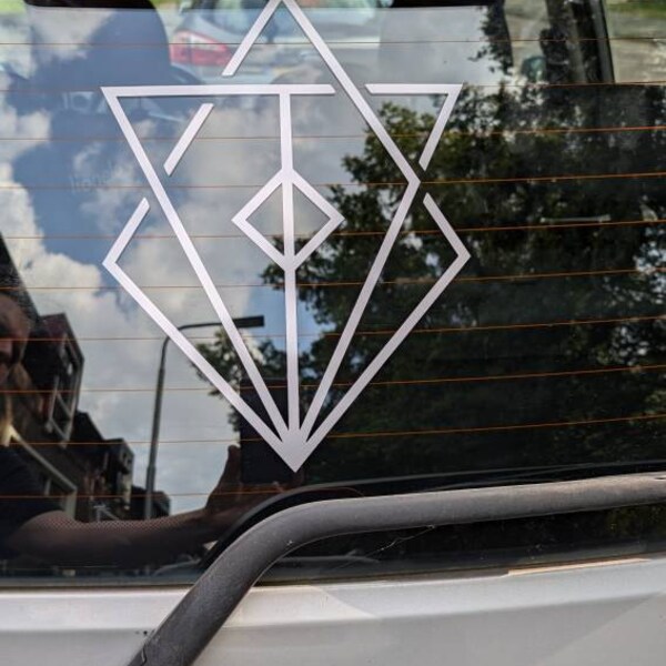 X2 Hexagons Ford Focus Corner Window Sticker, Decal. 2012-2018 - Etsy