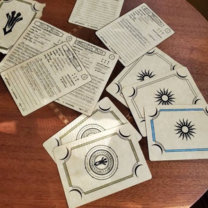Deck of Many Things print and Play Dungeons and Dragons 5E Magic Item ...
