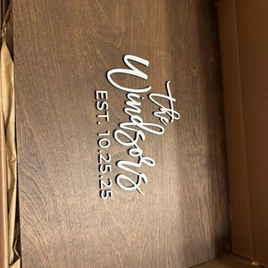 Rebekah added a photo of their purchase