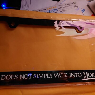 Veteran Royal Navy Chrome License Plate Frame - Military Service Frame