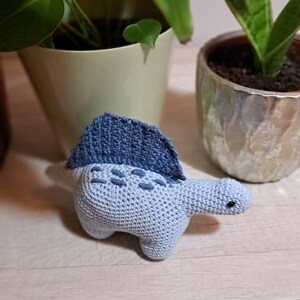 Crochet Baby Dinosaurus: T-rex, Triceratops, Brontosaurus