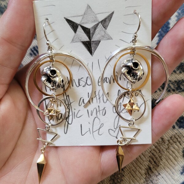 Sacred Cat Earrings