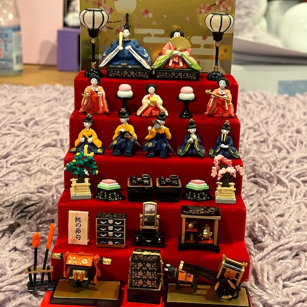 Dollhouse Miniatures Re-ment Wonderland Tea Party 2022 Tea Set Rabbit ...