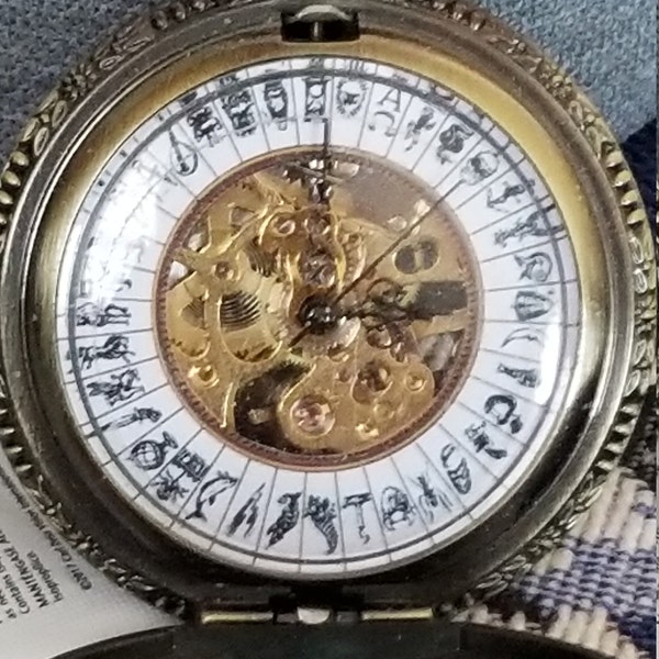 Alethiometer Prop Golden Compass Alethiometer Replica, Mechanical Working Pocket Watch - Etsy