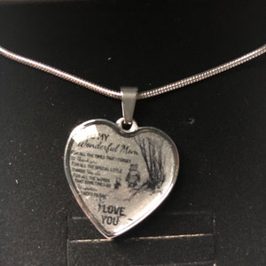 Wife Jewelry for Mom HusbandAndWife Necklace for Women to My Ingrid I Wish I Could Turn Back Clock I Will Find You Sooner Gifts Mother Necklace for Mom 