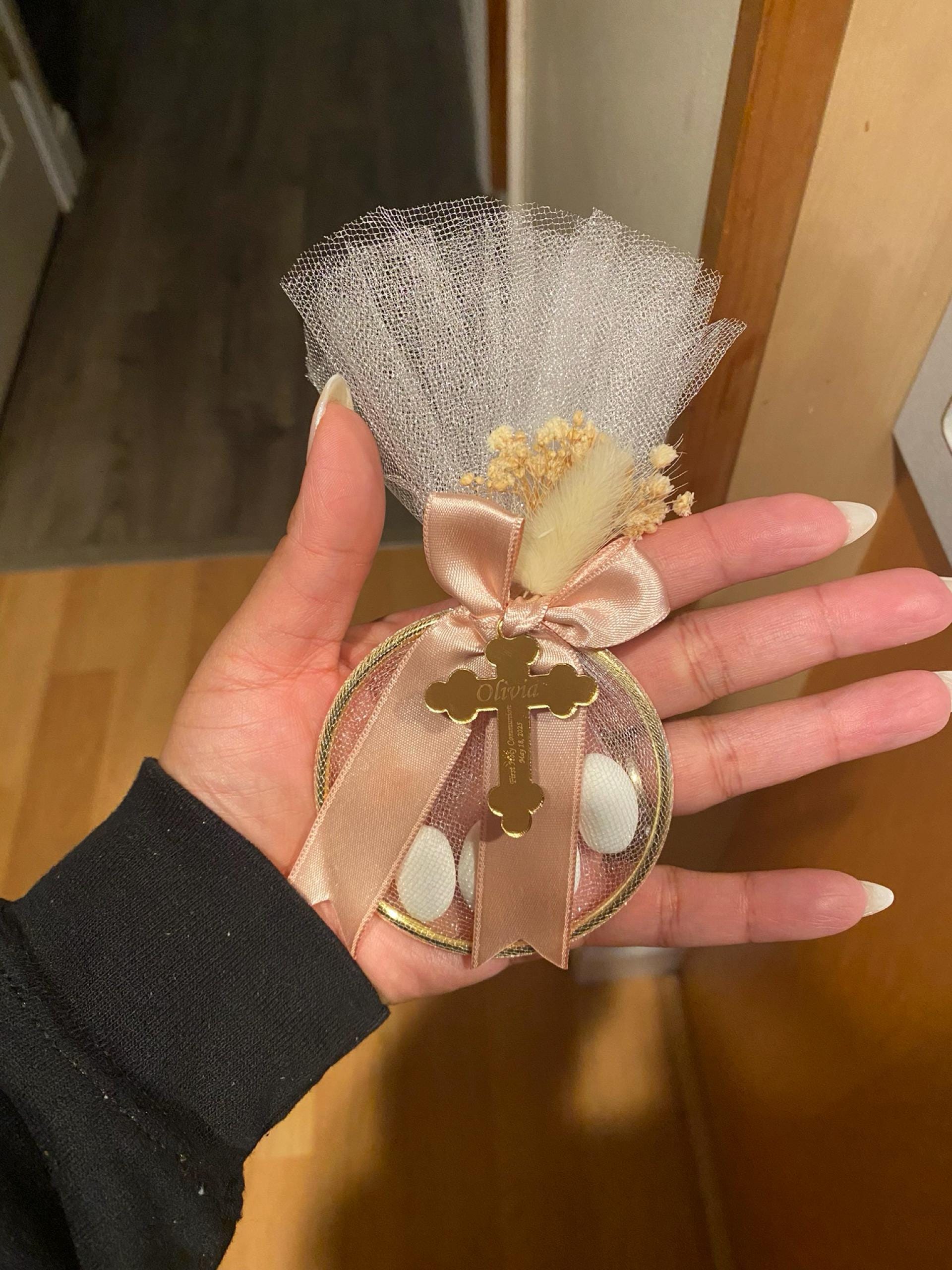 Taufgeschenk Mandelbonbons, Einzigartige Taufgeschenke, Taufgeschenke, Taufgeschenk, Taufgeschenk, Kommuniongeschenk, Mi Bautizo, Taufgeschenk