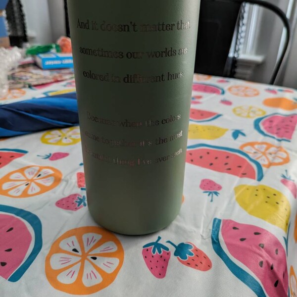 OWALA 32oz Freesip Bottle - Custom Laser Engraved - Double Insulated ...