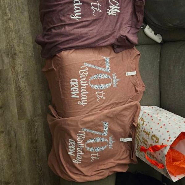 60th Birthday Shirt, Custom Birthday Crew Est 1964 Shirt, Sixty ...