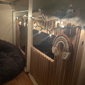DIGITAL DOWNLOAD PLANS for Luxury Bunny Cubby | Rabbit Cat Home