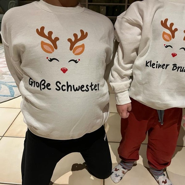 Family Matching M Striped Sweatshirt