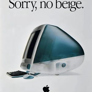 Retro Apple Posters, Apple Logo Poster, Retro Apple Advertising