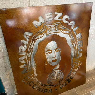 Custom Metal Business Sign Metal Signs Personalized Patina Metal Sign ...
