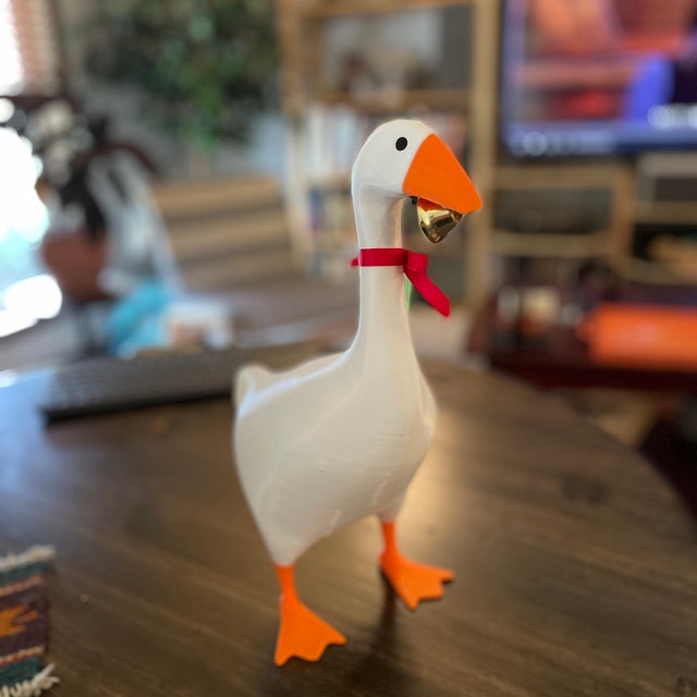 You can 3D print an Untitled Goose Game goose for maximum mischief