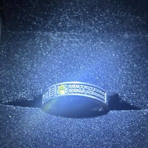 Personalized College Jewelry, Graduation Ring Gift, Personalized Class Ring for Man, University Gift, Class Band Ring, High School Ring