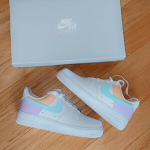 colorblock air force ones