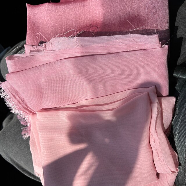 3 Colors of Chiffon Two Tone Chiffon / Burgundy Two Tone Chiffon