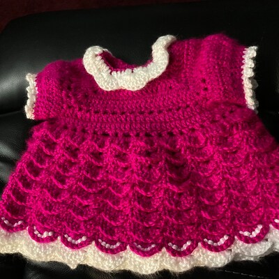 Digital PDF Crochet Pattern: Crochet Baby Dress or Crochet - Etsy