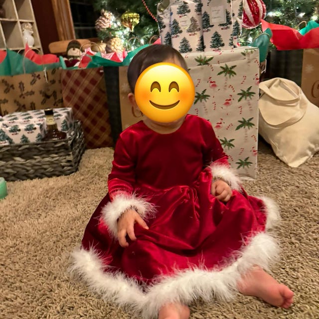 knee length santa dress Christmas Girls Velvet Elegant Winter Cosplay School Trendy Costume Birthday Photoshoot Infant Toddler Junior Girl Cocktail attire