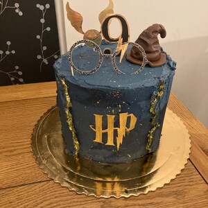 Harry Potter themed cake toppers