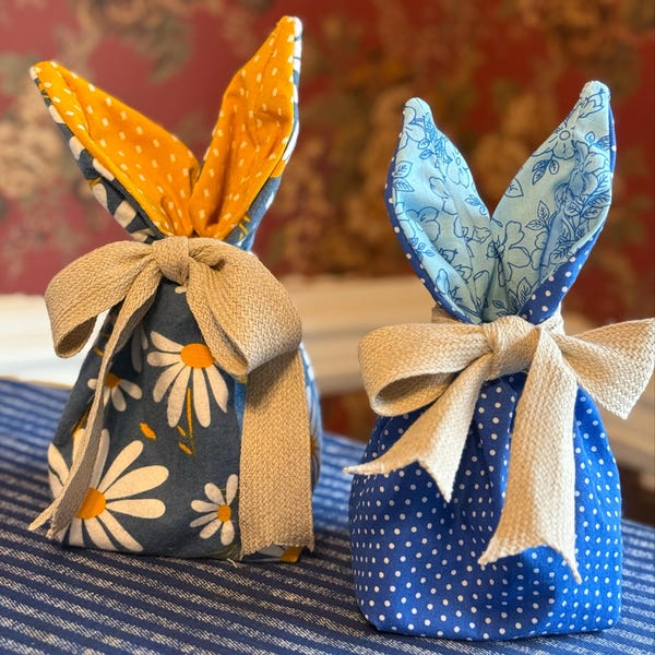 Bunny Ear Treat Bag Sewing Pattern – Beginner Friendly (PDF Pattern) - Etsy