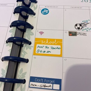 Planner Stickers Erin Condren Life Planner eclp 55 Flag - Etsy