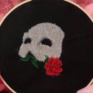 Phantom of the Opera Songs Broadway PDF Cross Stitch 