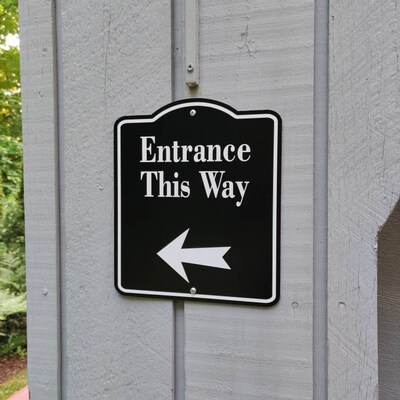 No Parking Do Not Block the Driveway Aluminum Composite Outdoor Sign - Etsy