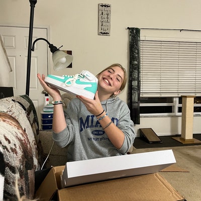 custom af1 cherry blossom