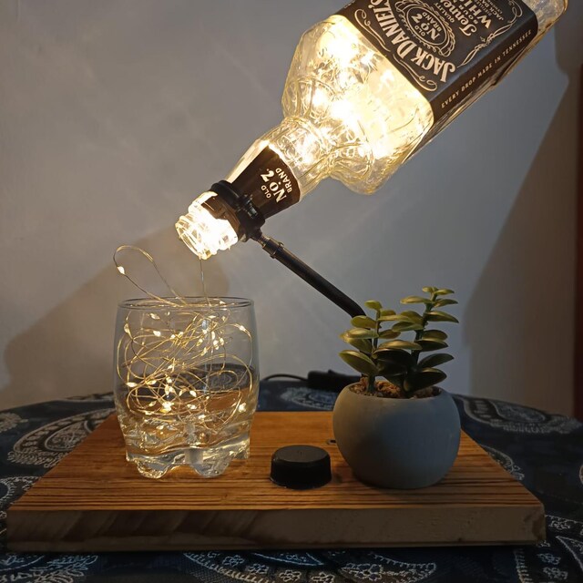 Jack Daniel's Lamp - Etsy