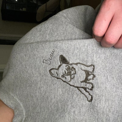 Custom Embroidered Golden Doodle Sweatshirt Add Your Goldendoodle's ...