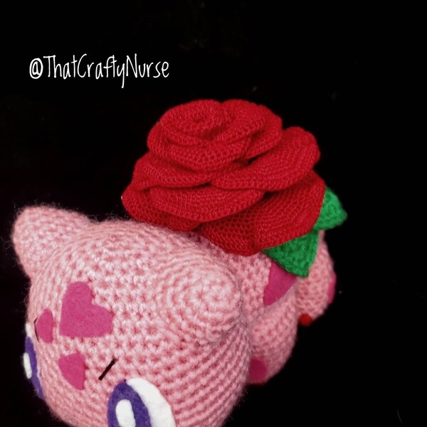 Rose, Medium Rose Crochet Pattern, Crochet Pattern, Crochet Flowers ...
