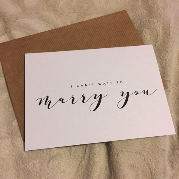 I Can't Wait to Marry You Card See You at the Altar Card, Groom Wedding ...