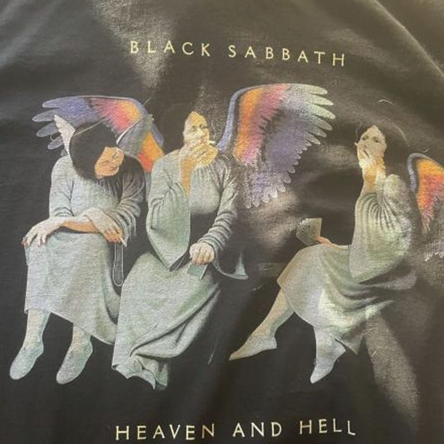Black sabbath heaven and hell shirt sales