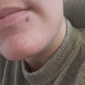 Piercingline Piercing Nez Femme Acier Chirurgical 316L - Libellule Cristal 0,8mm - Doré/Or Rose/Argent/Noir