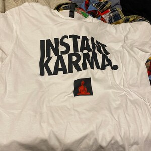 Frank Ocean INSTANT KARMA T shirt Blond Frank Ocean Shirt Etsy UK