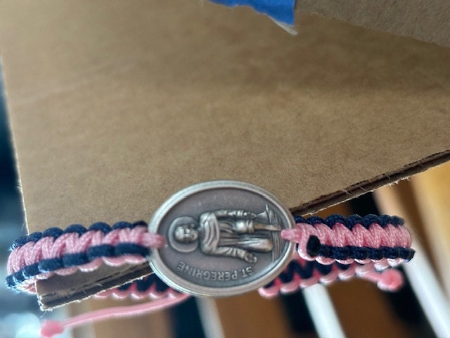 Religiöses Kordelarmband, katholische Heilige Medaille, Männer und Frauen, christlicher Schmuck, Geschenk für St. Michael, Sebastian, Anne, Benedikt, Peregrine, Christopher