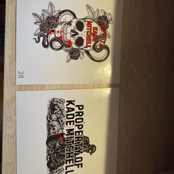 Officially Licensed Leigh Rivers Kade Mitchell Edge of Darkness Book ...